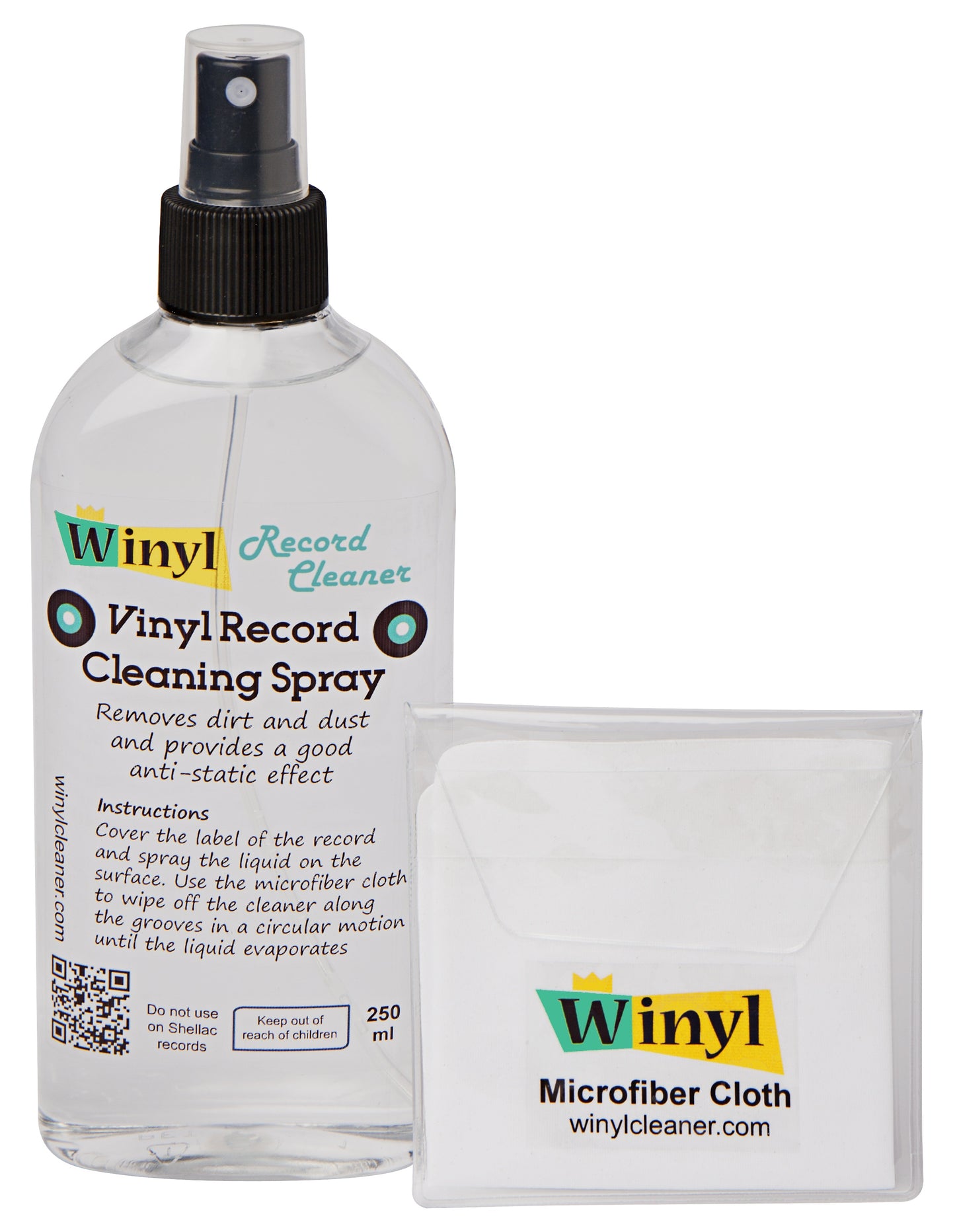 Winyl Vinyl Record Cleaning Spray